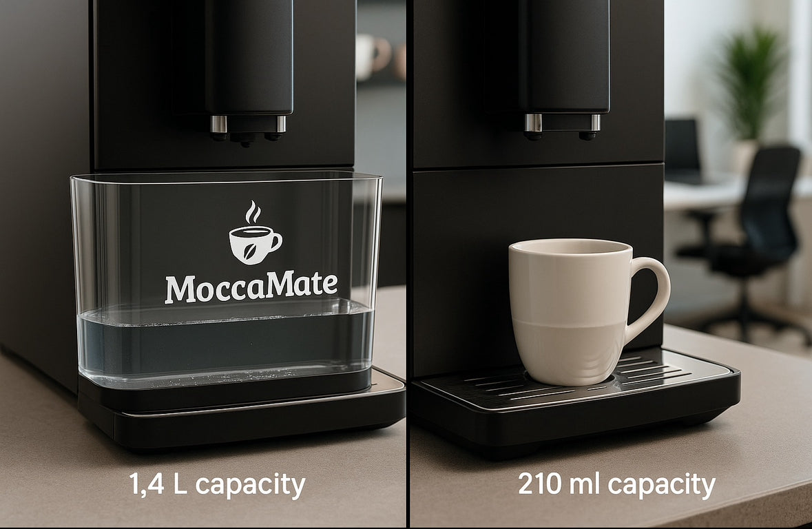 Tropfschale für Kaffeemaschine – MoccaMate im Vergleich zur Tassenmethode